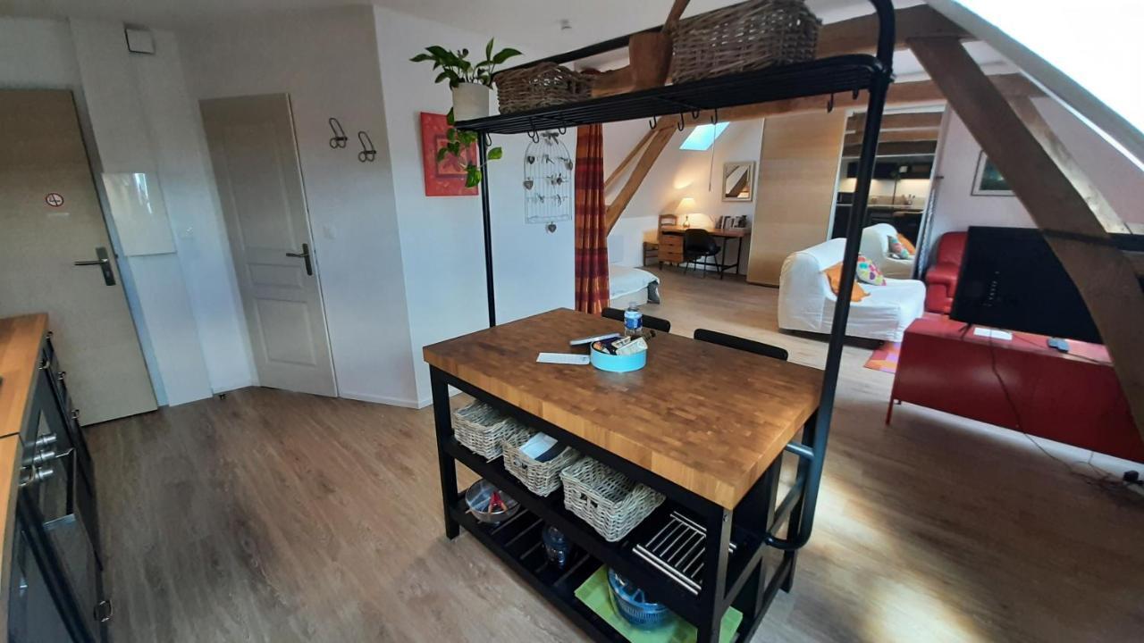 Apartamento Les Petits Greniers Jonquières Exterior foto